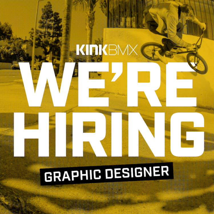 Kink BMX Hiring Graphic Designer BMX Jobs